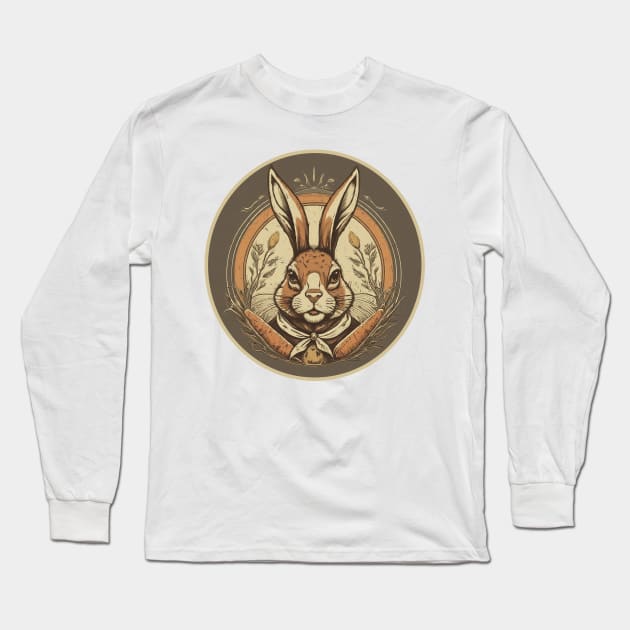 Easter Bunny Long Sleeve T-Shirt by WolfeTEES